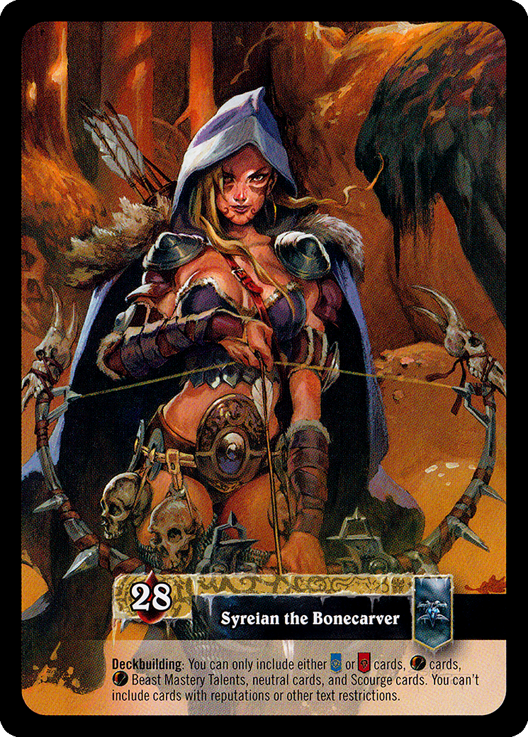 Syreian the Bonecarver 背面